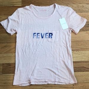 Zadig + Voltaire Light Pink Linen Tee